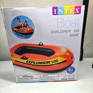 Intex Explorer 100 Inflatable Boat Ages 6+